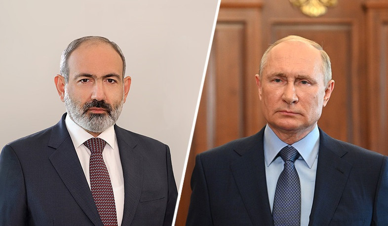 Telephone conversation between Prime Minister of Armenia and President of Russia took place